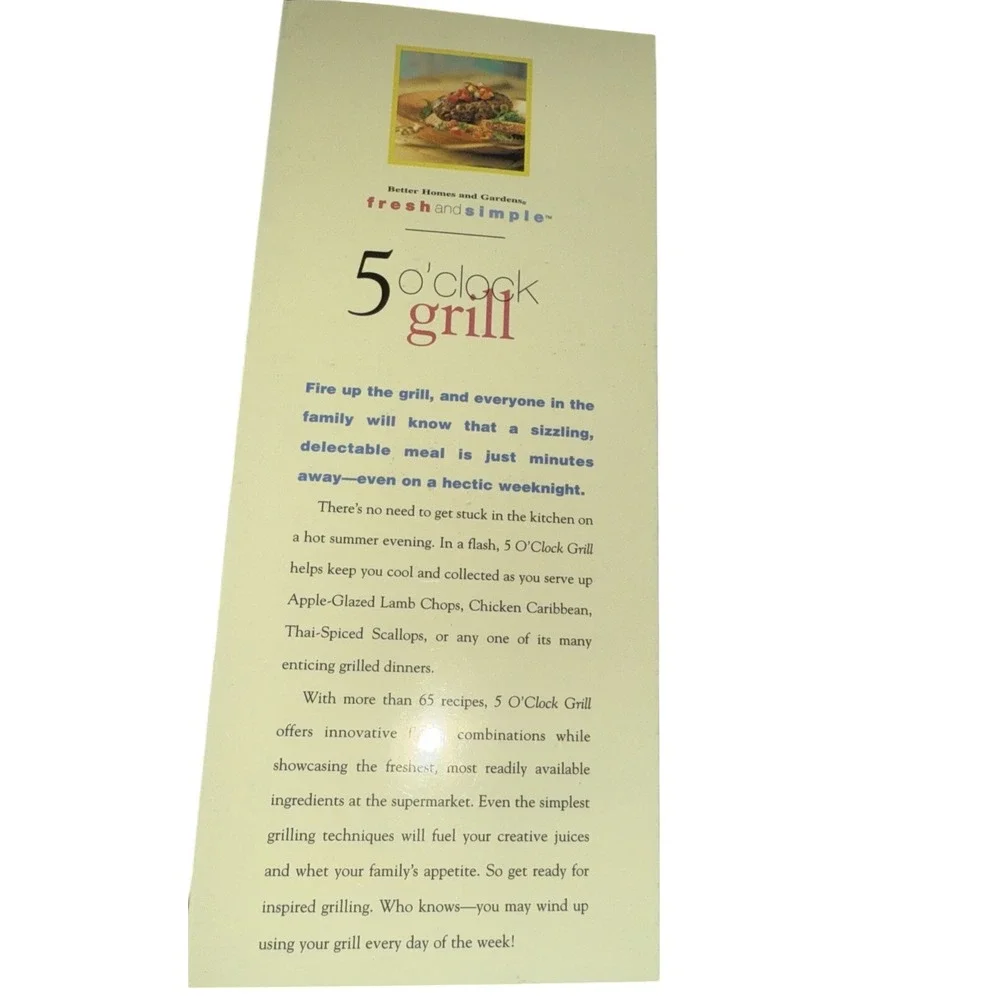 5 O'Clock Grill by Kristi Fuller (1998, Trade‎ Paperback)